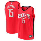 Fanatics Reed Sheppard Houston Rockets Youth 2024 NBA Draft Fast Break Player Jersey Icon Edition Red