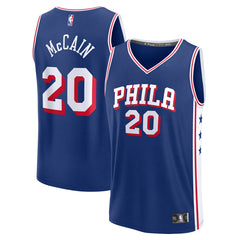 Fanatics Jared McCain Philadelphia 76ers 2024 NBA Draft Fast Break Player Jersey Icon Edition Royal