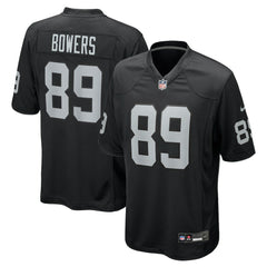 Brock Bowers Las Vegas Raiders Youth Game Jersey - Black - Nike