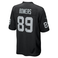 Brock Bowers Las Vegas Raiders Youth Game Jersey - Black - Nike