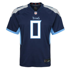 Calvin Ridley Tennessee Titans Youth Game Jersey - Navy - Nike