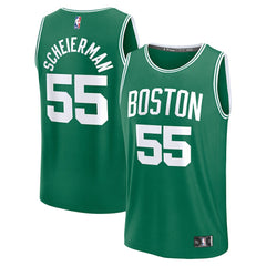 Fanatics Baylor Scheierman Boston Celtics 2024 NBA Draft Fast Break Player Jersey Icon Edition Kelly Green