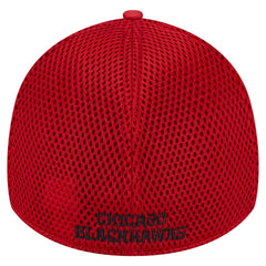 Chicago Blackhawks New Era Active Subtle Camo 39THIRTY Flex Hat - Red | New Era Lifestyle