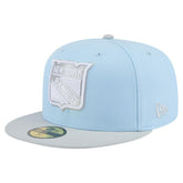 New York Rangers New Era Color Pack 2-Tone 59FIFTY Fitted Hat - Light Blue/Gray | New Era near me