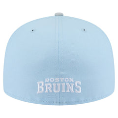 Boston Bruins New Era Color Pack Two-Tone 59FIFTY Fitted Hat - Light Blue/Gray | New Era sale