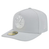 New York Islanders New Era Color Pack A-Frame 59FIFTY Fitted Hat - Gray | New Era near me