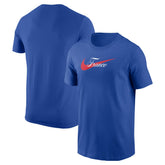 Nike - France National Team Team Wordmark Swoosh Core T-Shirt - Royal