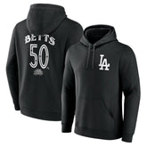 Mookie Betts Los Angeles Dodgers Mister Cartoon Name & Number Pullover Hoodie Outlet