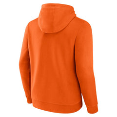 Anaheim Ducks Fanatics Primary Logo Fleece Pullover Hoodie - Orange | Fanatics discount