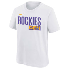 Colorado Rockies Nike Youth 2025 City Connect Wordmark T-Shirt Sale