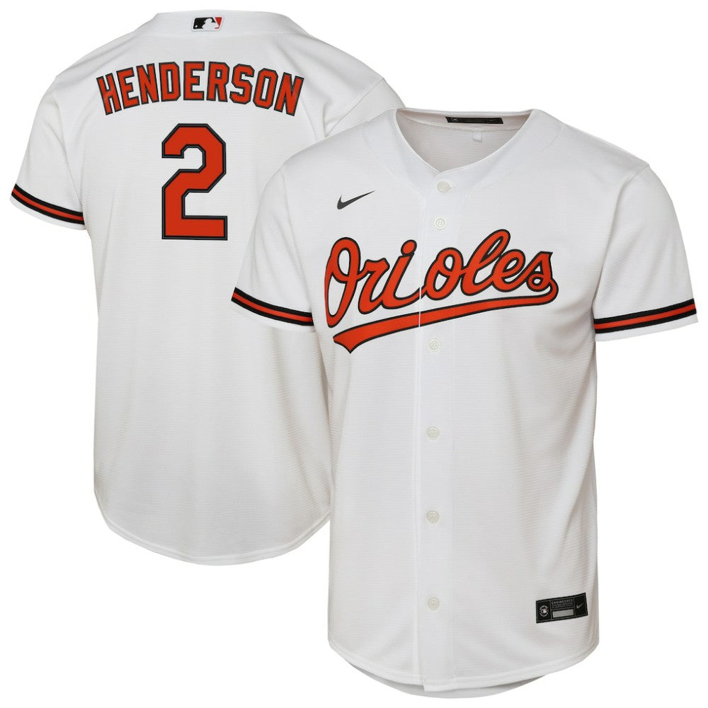 Gunnar Henderson Baltimore Orioles Nike Youth Home Replica Player Jersey for sale