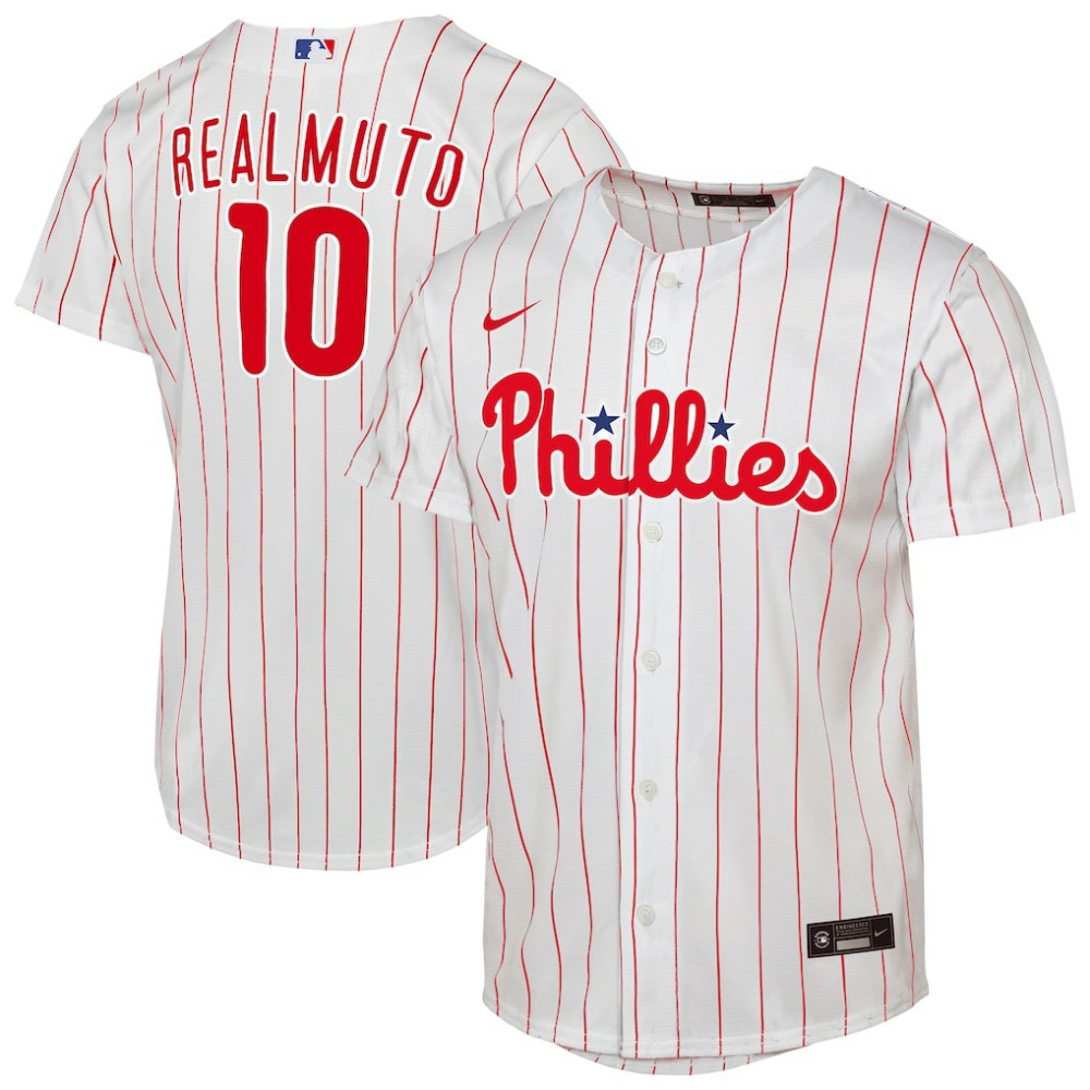J.T. Realmuto Philadelphia Phillies Nike Youth Home Replica Player Jersey Outlet