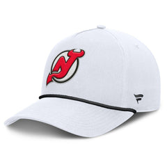 New Jersey Devils Fanatics Rope A-Frame Adjustable Hat - White | Fanatics discount