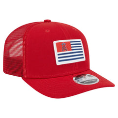 Los Angeles Angels New Era Flag 9SEVENTY Stretch-Snap Hat Online