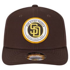 San Diego Padres New Era Circle Patch 9SEVENTY Stretch-Snap Hat Online