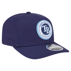 Tampa Bay Rays New Era Circle Patch 9SEVENTY Stretch-Snap Hat for sale
