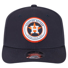 Houston Astros New Era Circle Patch 9SEVENTY Stretch-Snap Hat for sale