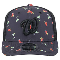 Washington Nationals New Era Adventure Drinks Pattern 9SEVENTY Stretch-Snap Hat Sale
