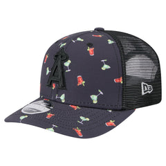 Los Angeles Angels New Era Adventure Drinks Pattern 9SEVENTY Stretch-Snap Hat Online