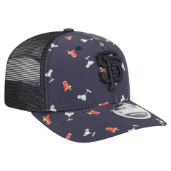 San Francisco Giants New Era Adventure Drinks Pattern 9SEVENTY Stretch-Snap Hat Sale