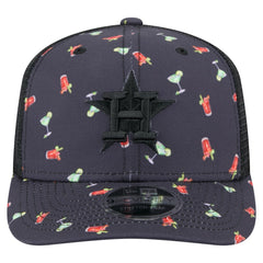 Houston Astros New Era Adventure Drinks Pattern 9SEVENTY Stretch-Snap Hat Outlet