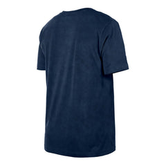 New Era Minnesota Timberwolves Throwback Vintage Boxy Mineral Wash T-Shirt Navy