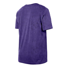 New Era Los Angeles Lakers Throwback Vintage Boxy Mineral Wash T-Shirt Purple