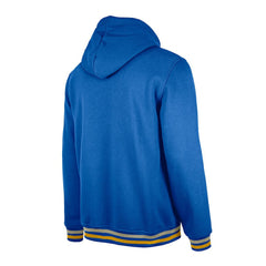 New Era Golden State Warriors Throwback Vintage Pullover Hoodie Royal