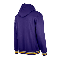 New Era Los Angeles Lakers Throwback Vintage Pullover Hoodie Purple