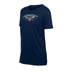 New Era New Orleans Pelicans Women's Glam Game Flower T-Shirt Navy
