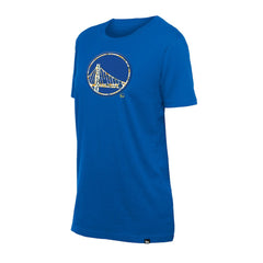 New Era Golden State Warriors Women's Glam Game Flower T-Shirt Royal