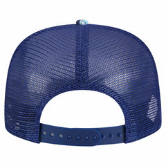 Texas Rangers New Era Adventure Pattern Golfer Trucker Snapback Hat Online
