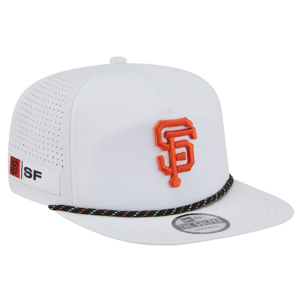 San Francisco Giants New Era Perforated Golfer Snapback Hat Outlet