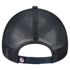 New York Yankees New Era Distressed 9FORTY A-Frame Adjustable Trucker Hat Outlet