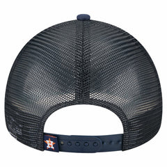 Houston Astros New Era Distressed 9FORTY A-Frame Adjustable Trucker Hat Outlet