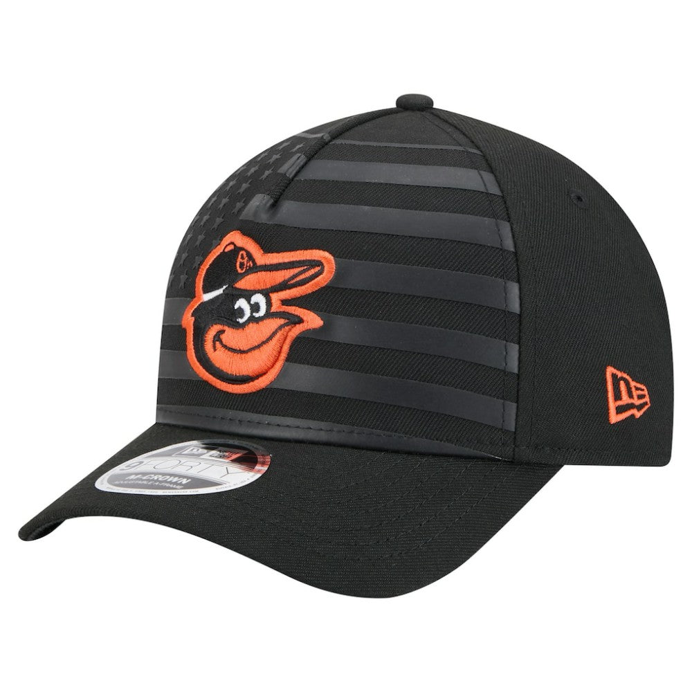 Baltimore Orioles New Era American Flag 9FORTY M-Crown A-Frame Adjustable Hat Discount
