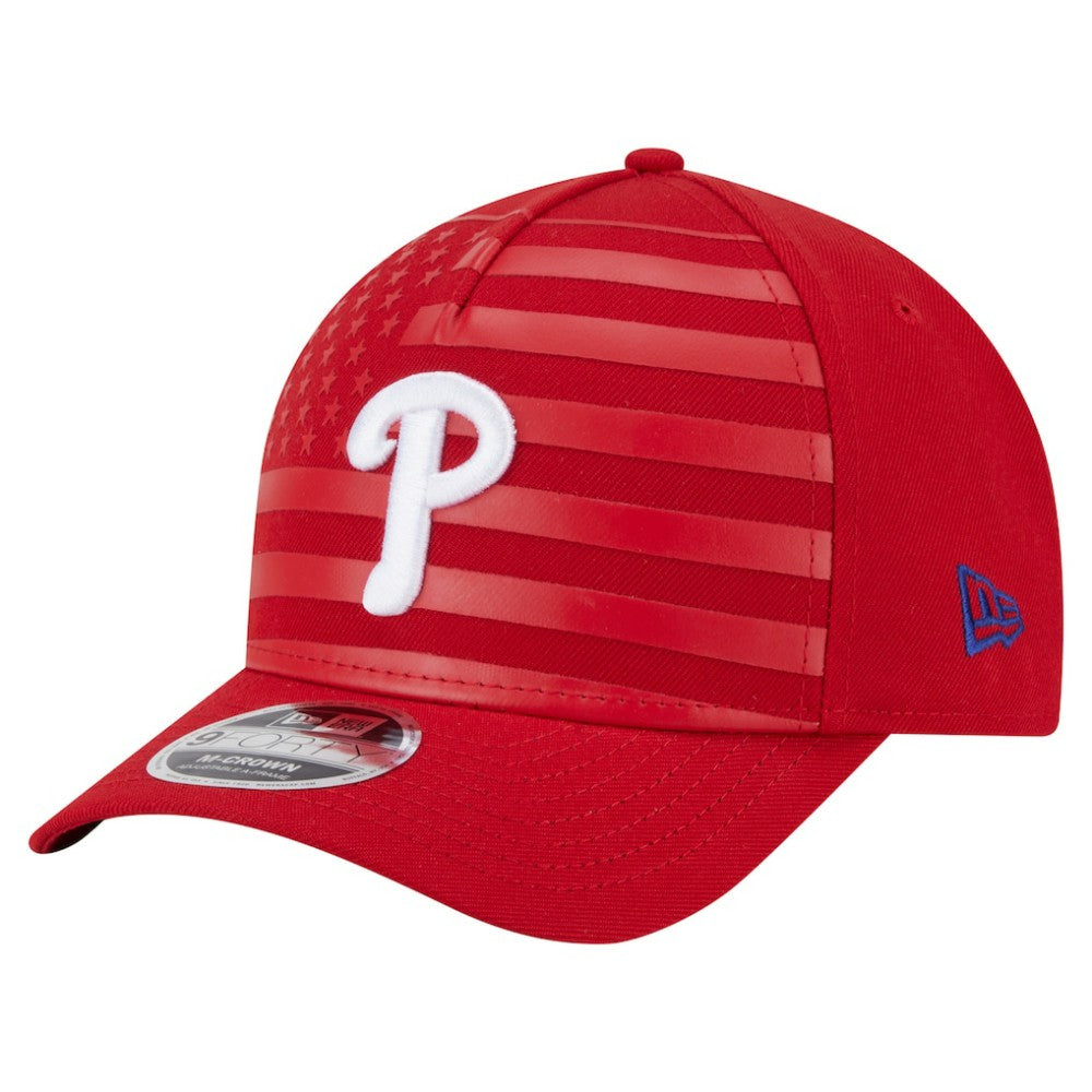 Philadelphia Phillies New Era American Flag 9FORTY M-Crown A-Frame Adjustable Hat Discount