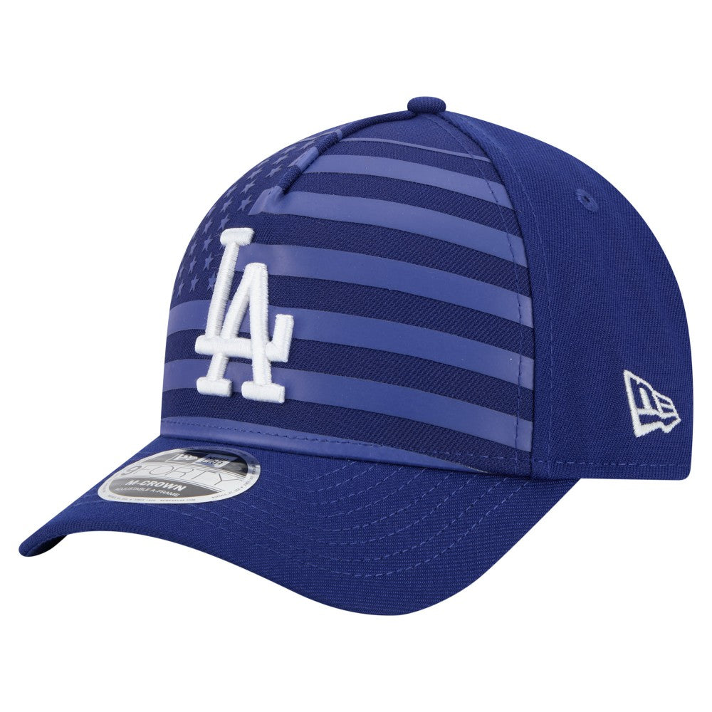 Los Angeles Dodgers New Era American Flag 9FORTY M-Crown A-Frame Adjustable Hat Discount