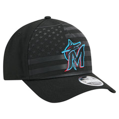 Miami Marlins New Era American Flag 9FORTY M-Crown A-Frame Adjustable Hat Online