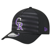 Colorado Rockies New Era American Flag 9FORTY M-Crown A-Frame Adjustable Hat Online