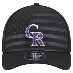 Colorado Rockies New Era American Flag 9FORTY M-Crown A-Frame Adjustable Hat Online