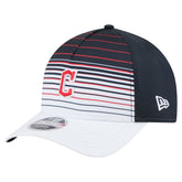Cleveland Guardians New Era Gradient 9FORTY M-Crown Adjustable Hat Outlet