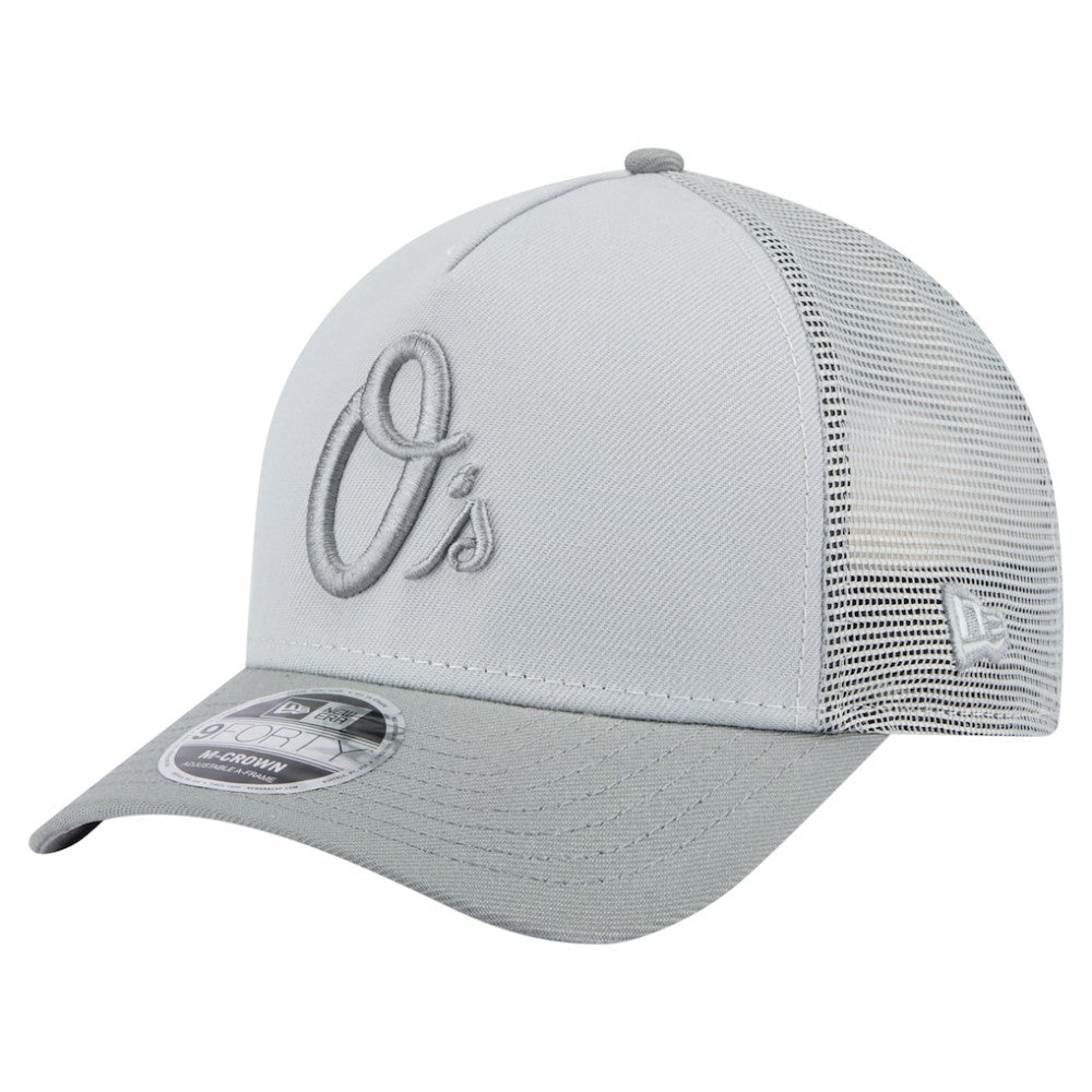 Baltimore Orioles New Era Color Pack A-Frame 9FORTY Trucker Adjustable Hat Outlet