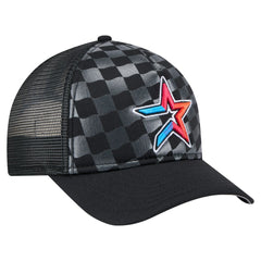 Houston Astros New Era Gradient 9FORTY A-Frame M-Crown Trucker Adjustable Hat Online