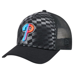 Philadelphia Phillies New Era Gradient 9FORTY A-Frame M-Crown Trucker Adjustable Hat Outlet