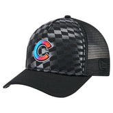 Chicago Cubs New Era Gradient 9FORTY A-Frame M-Crown Trucker Adjustable Hat for sale