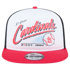 St. Louis Cardinals New Era Retro Script 9FIFTY Snapback Hat Discount