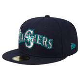 Seattle Mariners New Era Overlap 59FIFTY Fitted Hat Online