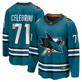 Macklin Celebrini San Jose Sharks Fanatics Home Breakaway Jersey – Teal | Fanatics near me