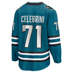 Macklin Celebrini San Jose Sharks Fanatics Home Breakaway Jersey – Teal | Fanatics near me
